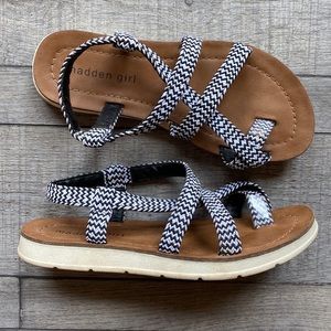 Madden Girl Braided Sandals 3